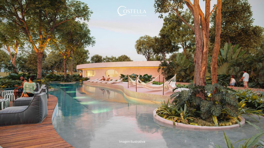 Costella Telchac Residencial Piscina