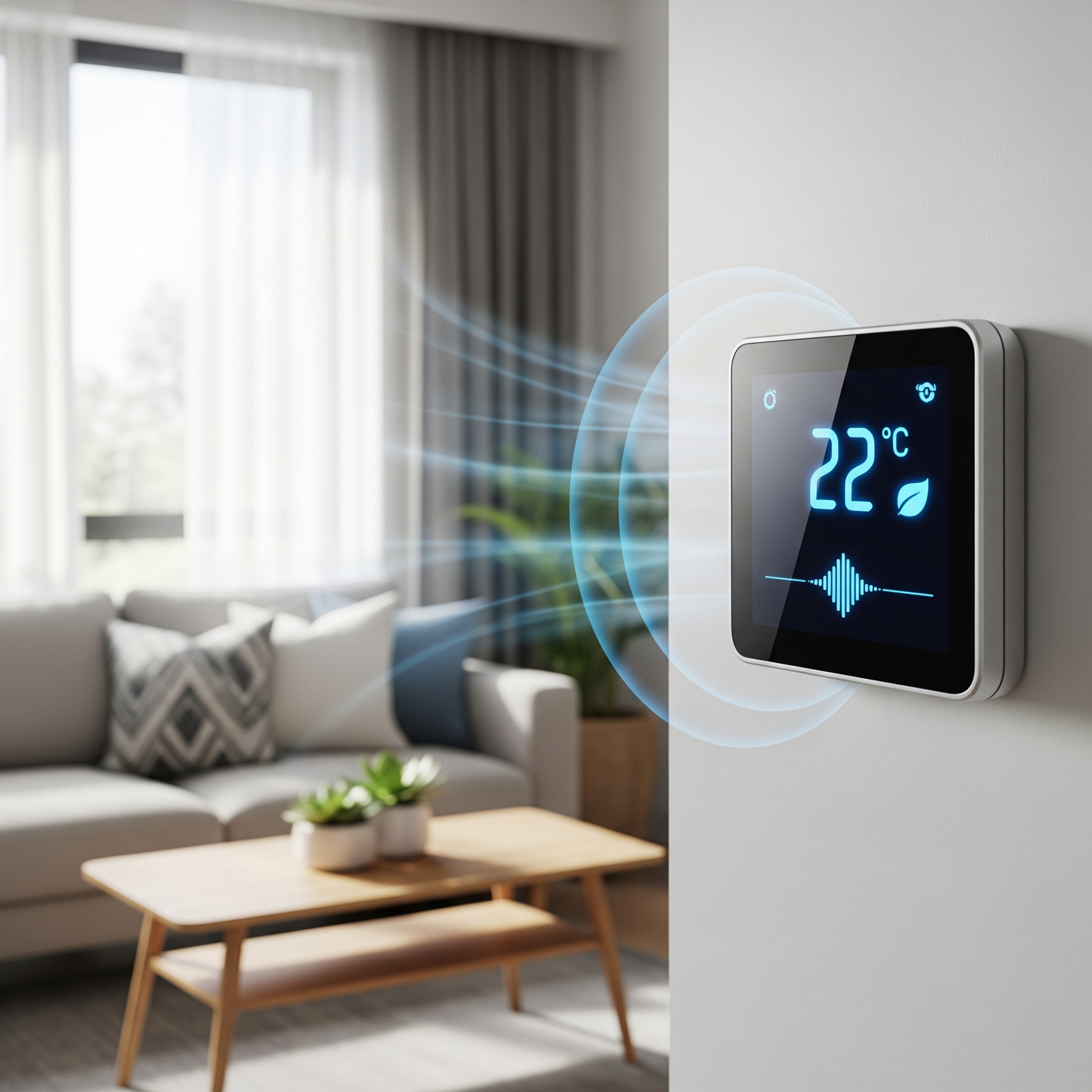 Termostato inteligente y control de clima automatizado
